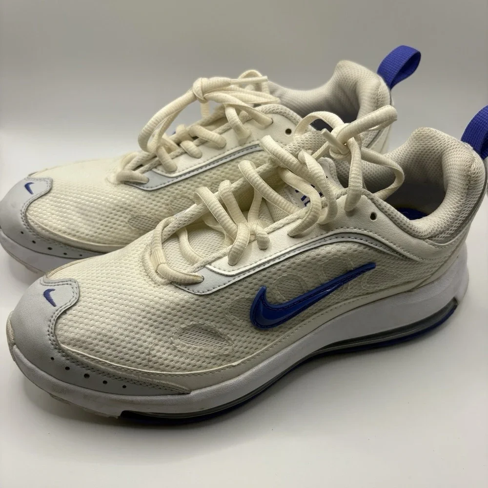 Nike Air Max AP Shoes Womens Size 7 Sail White Ultramarine Sneakers CU4870-111